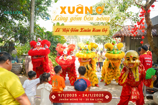 Chính thức khai mạc Sự Kiện Sự Kiện Xuân Ở Làng Gốm Bên Sông - Hành trình vượt thời gian trên 9 chuyến tàu ký ức