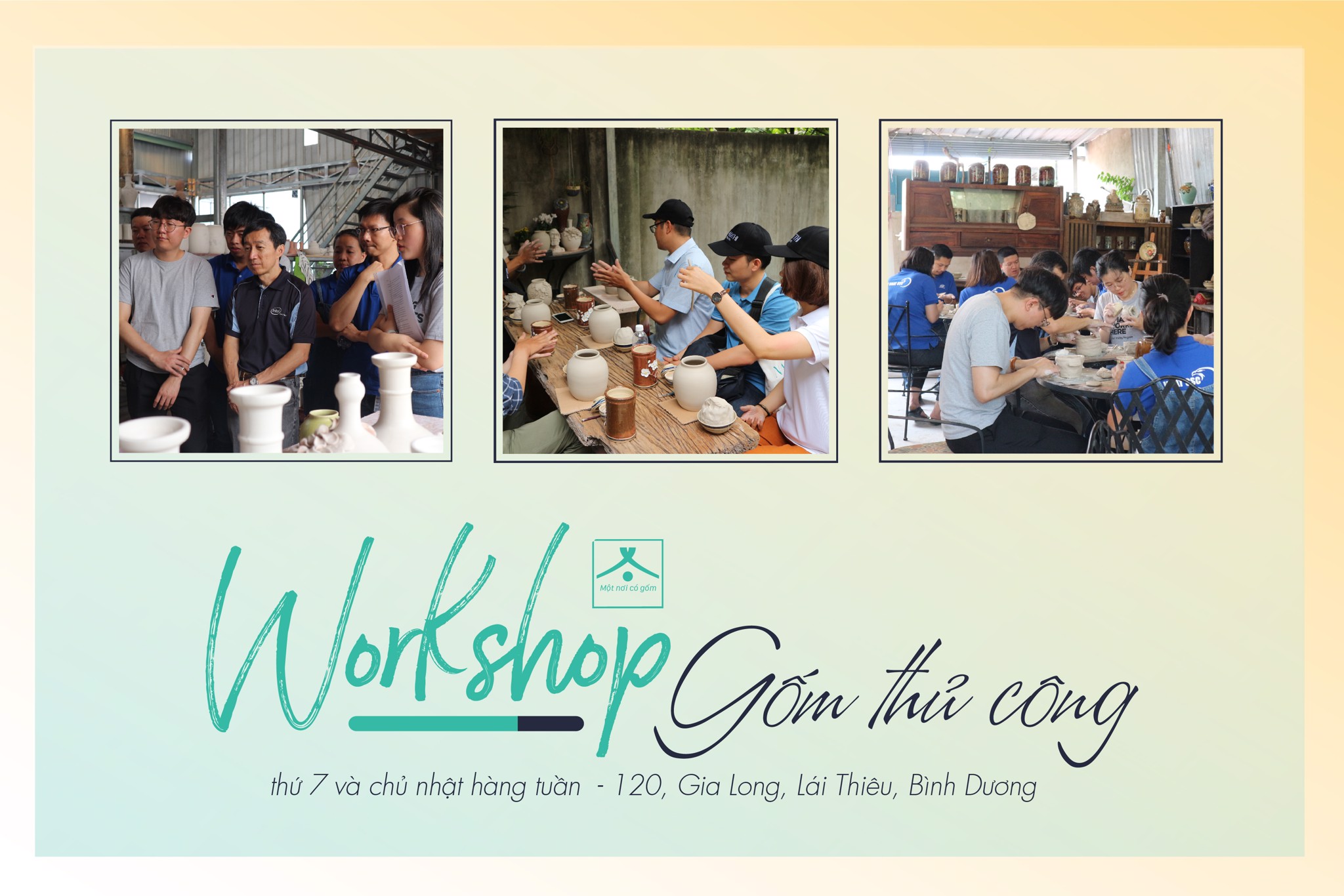 Workshop Gốm | Team Building – vuonnhagom.vn