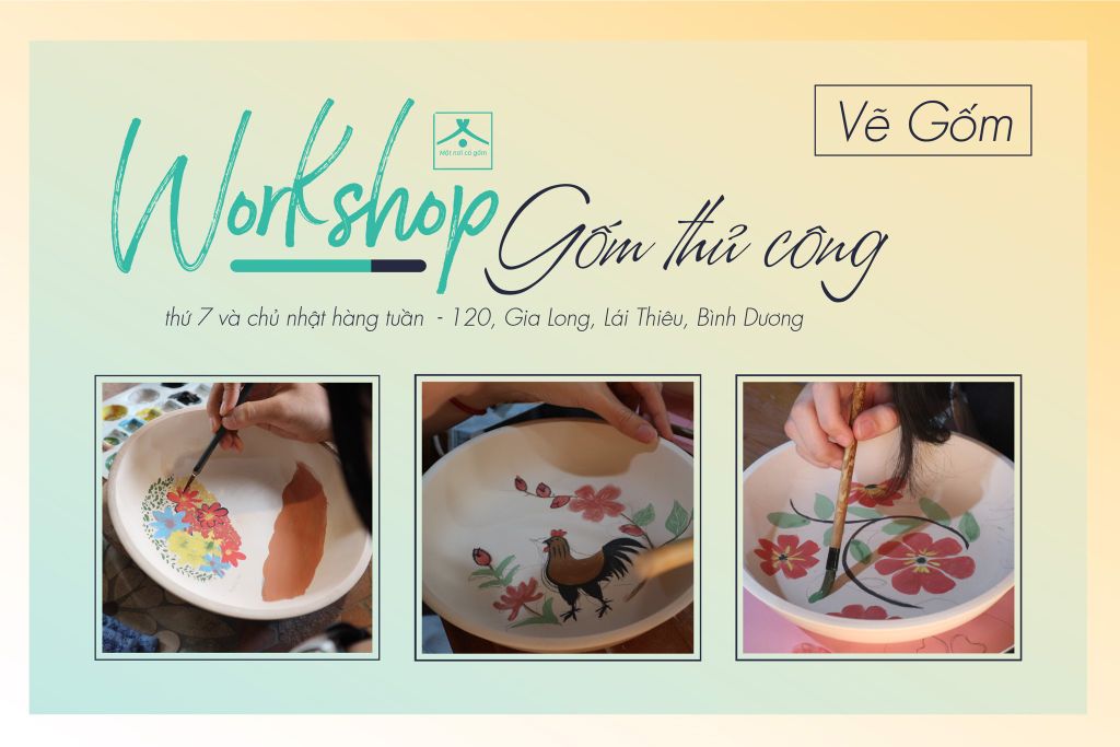 Workshop Làm Gốm Thủ Công | Tự tay 