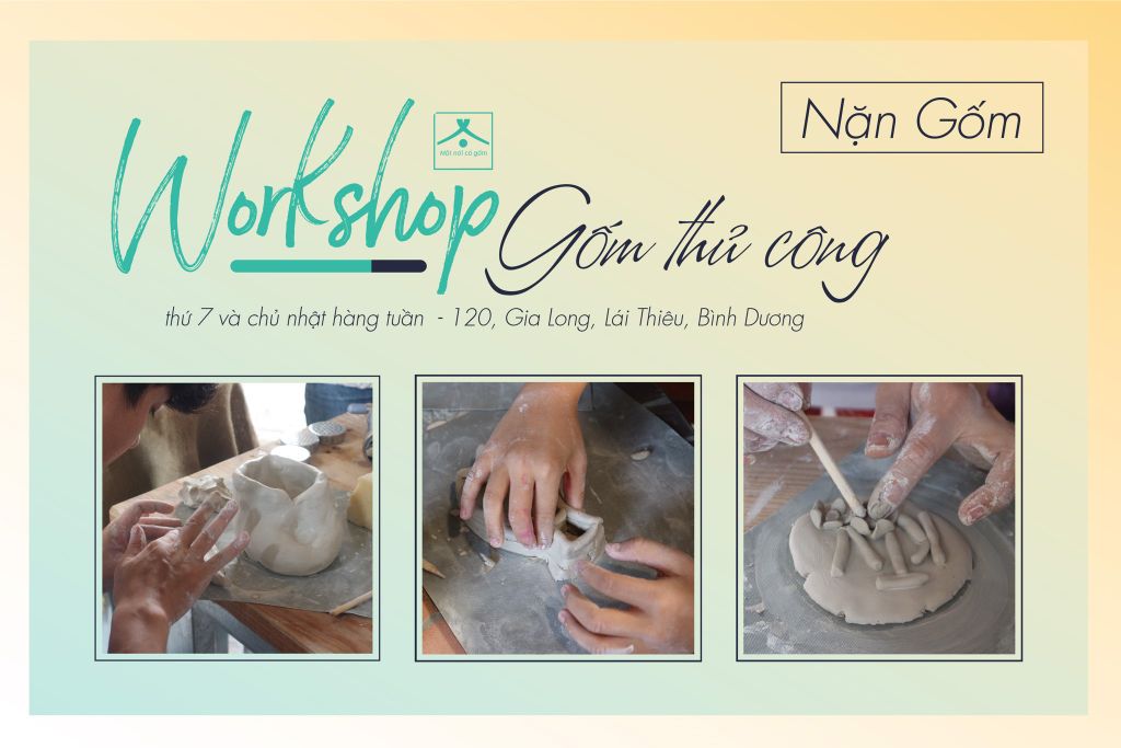 Workshop Làm Gốm Thủ Công | Tự tay 