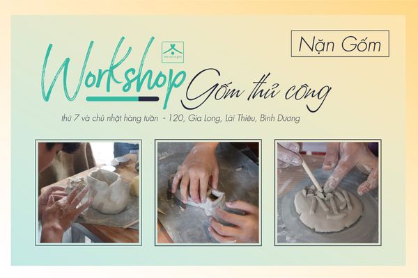 Workshop Làm Gốm Thủ Công | Tự tay 