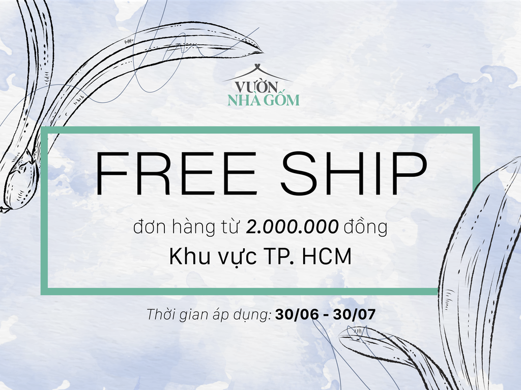 Vườn Nhà Gốm - Chương Trình | Miễn phí giao hàng khu vực Hồ Chí Minh, Tháng 7/2020