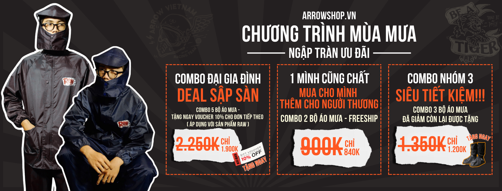 COMBO MÙA MƯA