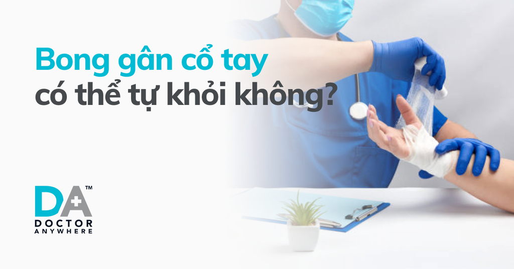 Bong gân cổ tay và cách rút ngắn thời gian lành thương