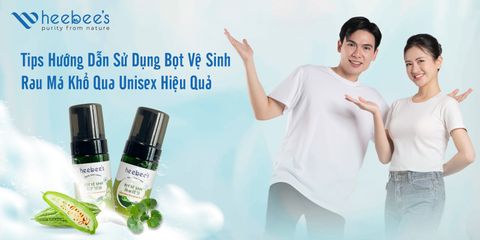 Tips Hướng Dẫn Sử Dụng Bọt Vệ Sinh Rau Má Khổ Qua Unisex Hiệu Quả