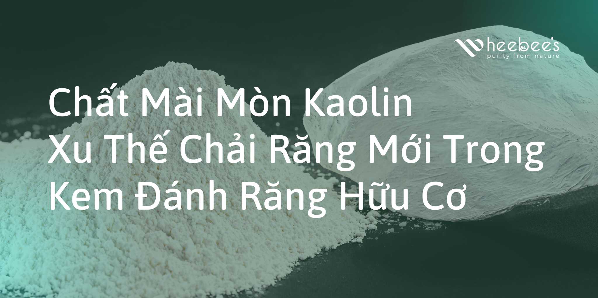 Chất Mài Mòn Kaolin - Xu Thế Chải Răng Mới Trong Kem Đánh Răng Hữu Cơ Chất Mài Mòn Kaolin - Xu Thế Chải Răng Mới Trong Kem Đánh Răng Hữu Cơ