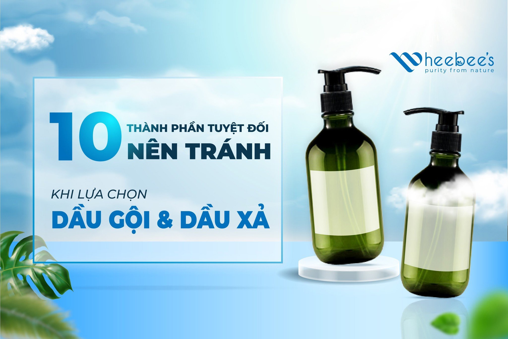 10 THÀNH PHẦN NÊN TRÁNH KHI LỰA CHỌN DẦU GỘI VÀ DẦU XẢ