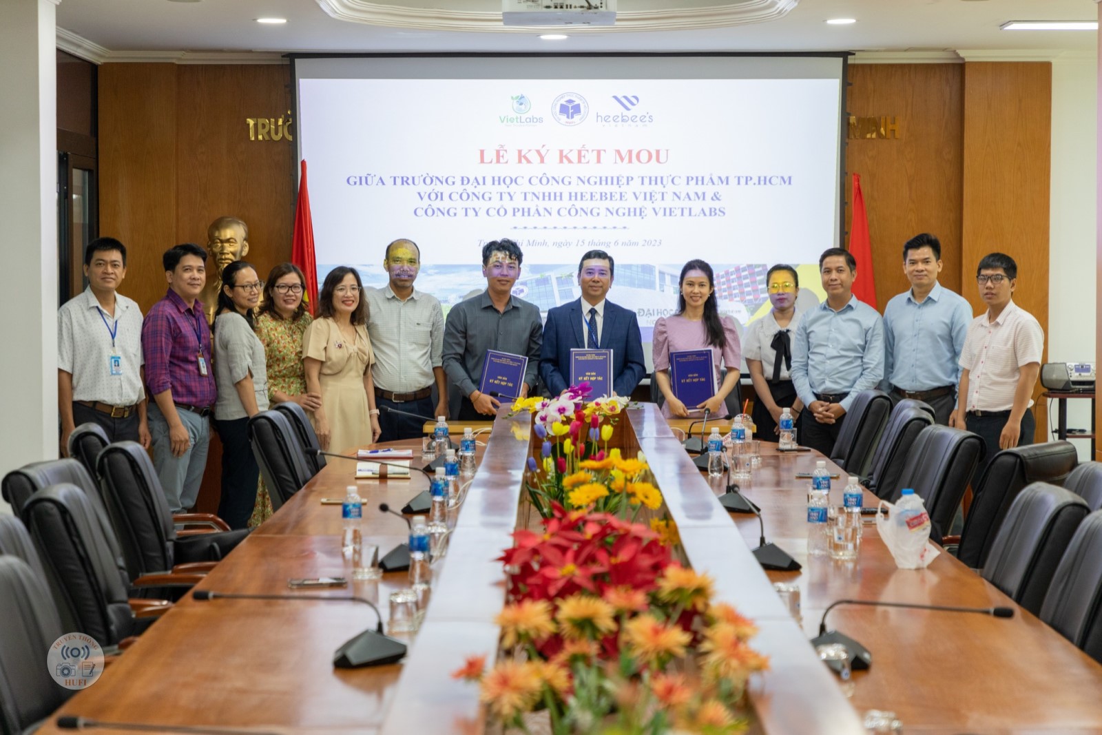 Heebee Việt Nam ký kết hợp tác nghiên cứu, chuyển giao công nghệ và thực tập việc làm cho sinh viên HUFI