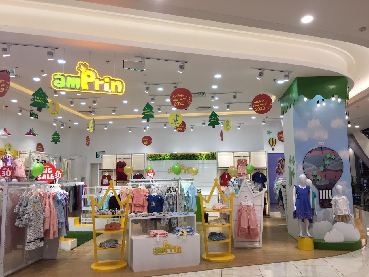 HỆ THỐNG 10 CỬA HÀNG CỦA AMPRIN