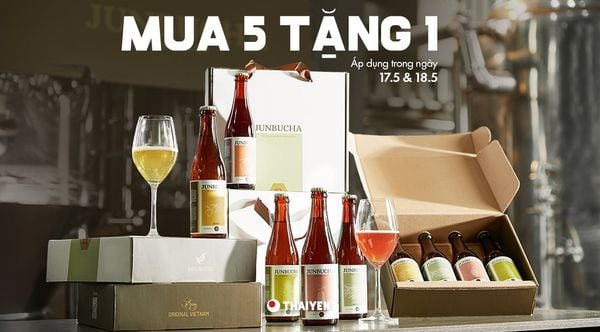 Trải nghiệm uống thử Junbucha