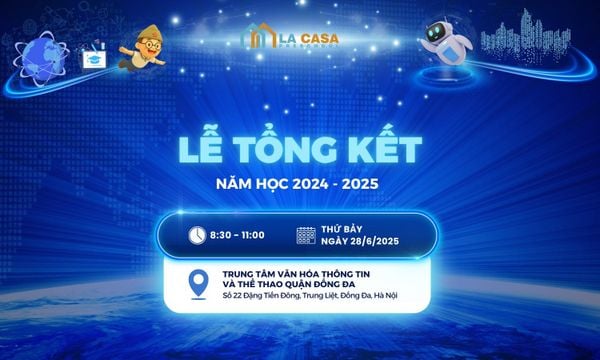THƯ MỜI THAM DỰ LỄ TỔNG KẾT NĂM HỌC 2024 - 2025