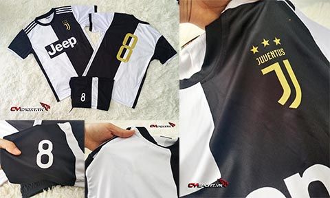 Mẫu áo bóng đá thiết kế dành cho fan Juventus