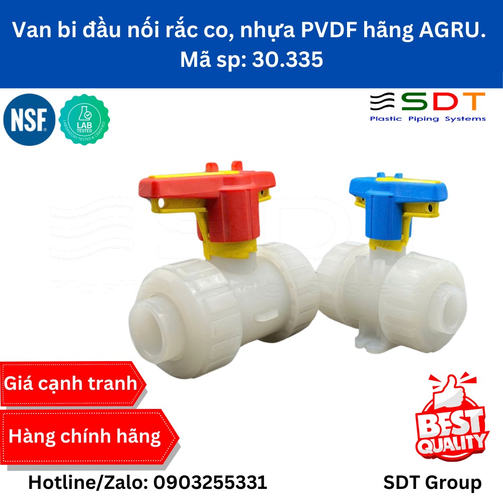 SDT – Nhà cung cấp ống nhựa PVDF và van nhựa kỹ thuật tại Việt Nam