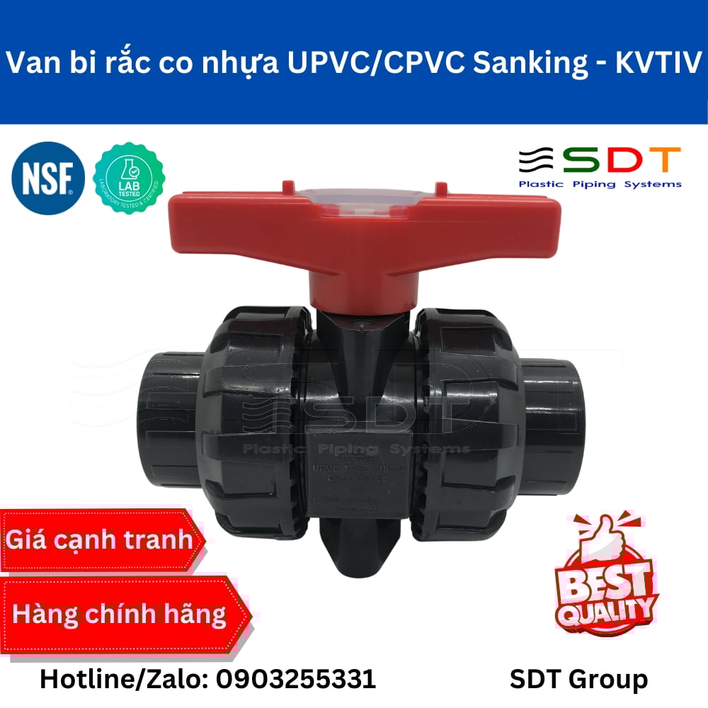 Van Bi Nhựa uPVC, cPVC: Hướng Dẫn Kỹ Thuật, Báo Giá & Lựa Chọn Toàn Tập 2025