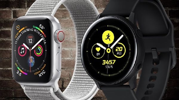 Galaxy Watch Active 2 và Apple Watch series 4: “Cuộc chiến”  cân sức của hai ông lớn