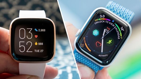 (Fitbit Versa áp đảo Apple Watch về mức giá cũng như thời lượng pin)