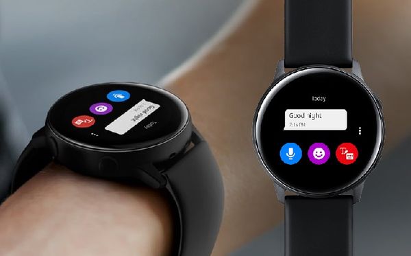 Samsung Galaxy Watch Active có khả năng hiển thị tương đối tốt