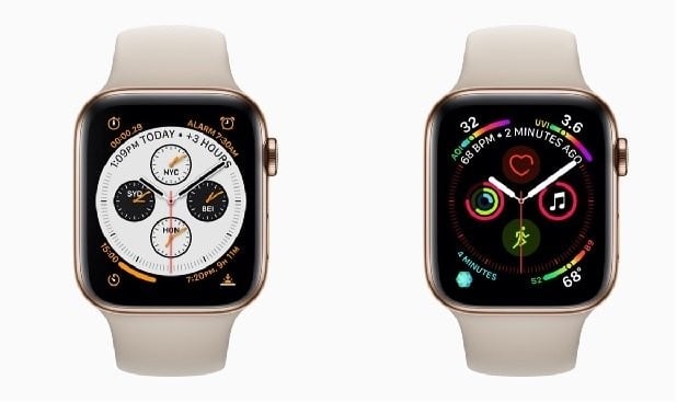 So sánh Apple Watch Series 3 và 4