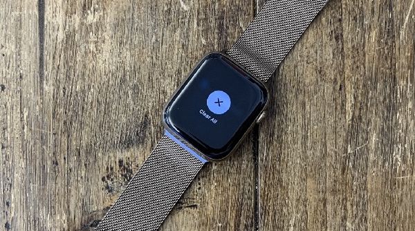 Xóa thông báo trên Apple Watch