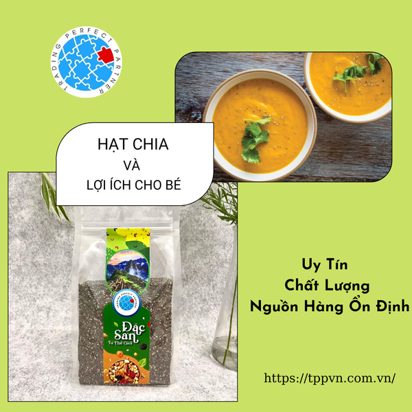 Hạt Chia và những lợi ích không ngờ đối với em bé