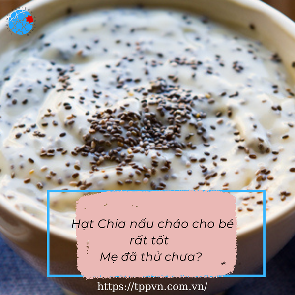 Hạt Chia nấu cháo cho bé rất tốt - Mẹ đã thử chưa?