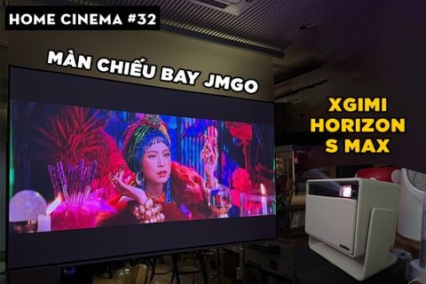 SETUP HOME CINEMA VỚI XGIMI HORIZON S MAX VÀ MÀN CHIẾU BAY JMGO