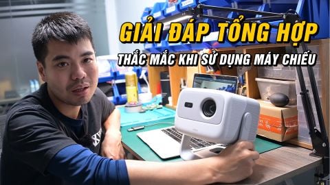 GIẢI ĐÁP NHỮNG THẮC MẮC CƠ BẢN KHI SỬ DỤNG MÁY CHIẾU