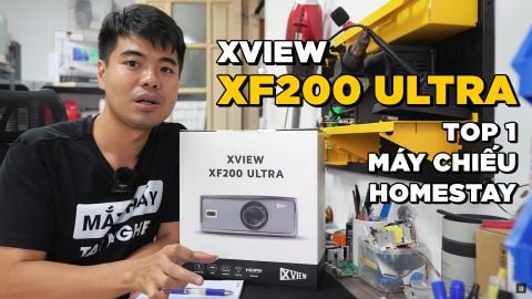 XVIEW XF200 ULTRA - MÁY CHIẾU ĐÁNG LỰA CHỌN NHẤT CHO HOMESTAY VÀ KHÁCH SẠN