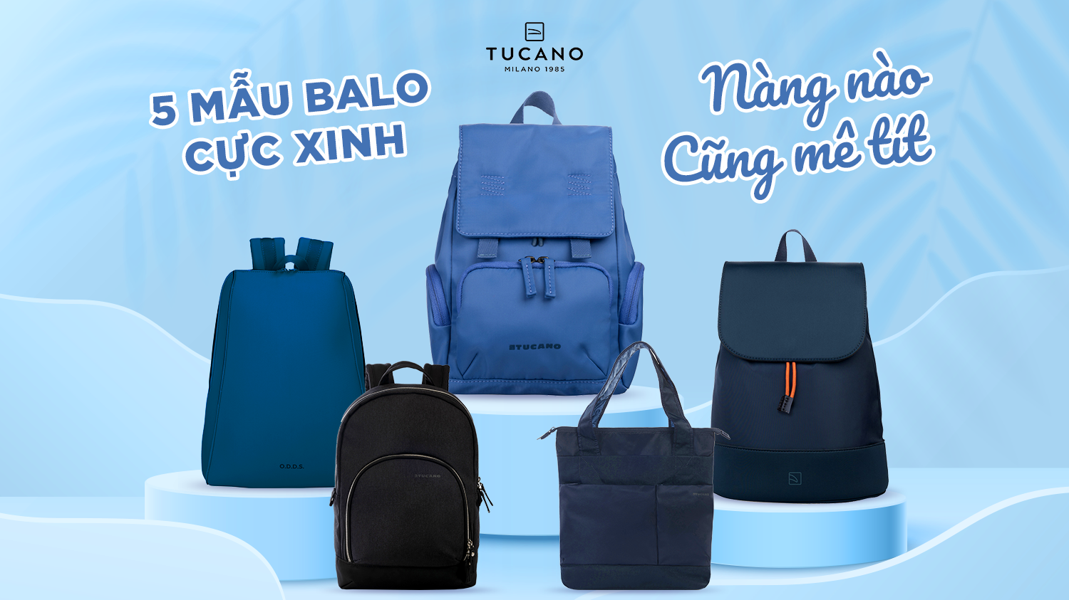 5 MẪU BALO CỰC XINH, NÀNG NÀO CŨNG MÊ TÍT