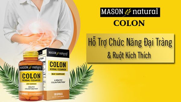 chất xơ hỗ trợ đại tràng Colon Herbal Cleanser