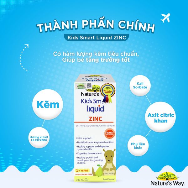 Nature's Way Kids Smart Liquid ZinC