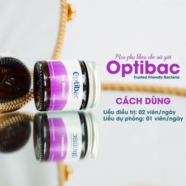 Men vi sinh phụ khoa Optibac