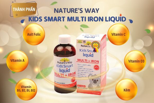 Kids Smart Liquid Multi + Iron