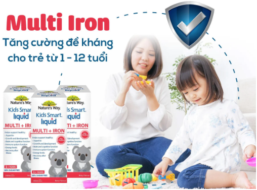 Kids Smart Liquid Multi + Iron