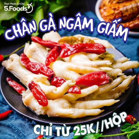 🍻 NHẬU SAY SƯA THỨ 4 VỚI CHÂN GÀ NGÂM GIẤM ỚT🍻