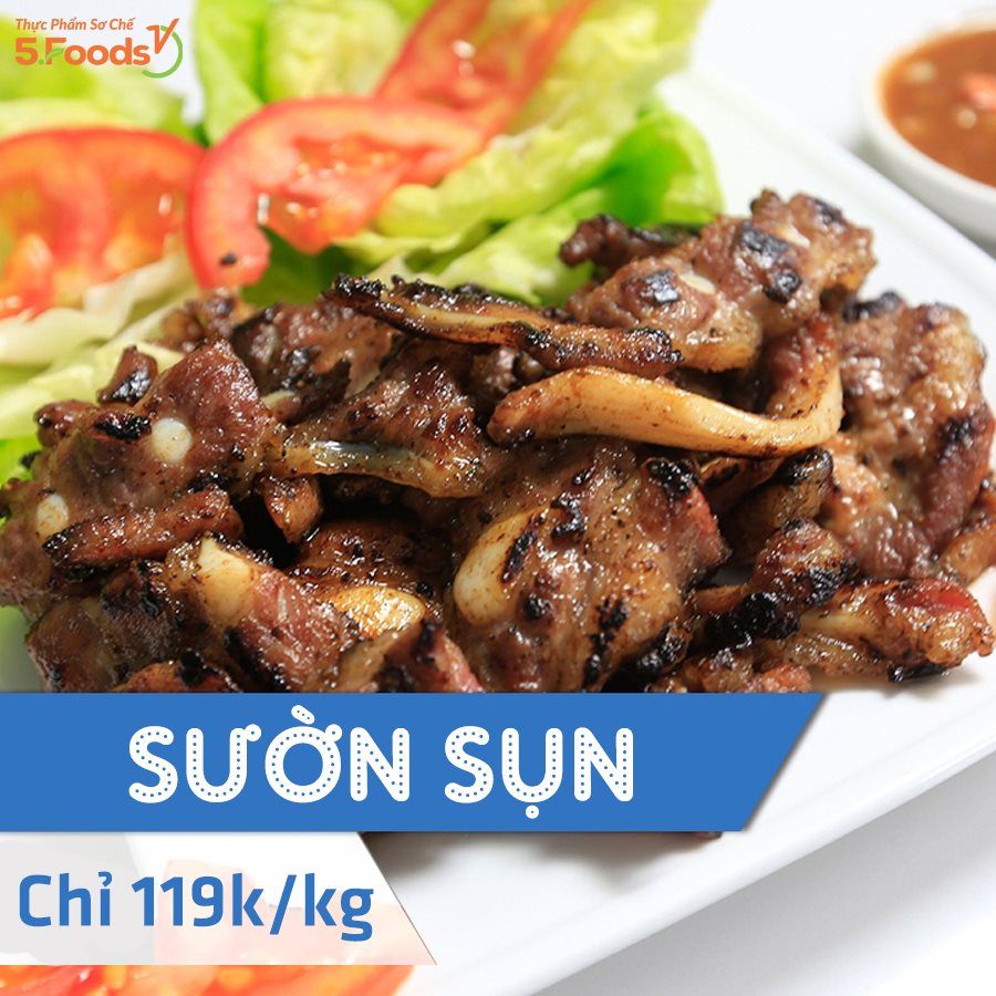 MÊ ĐẮM SƯỜN SỤN, GỌI NGAY 5FOODS