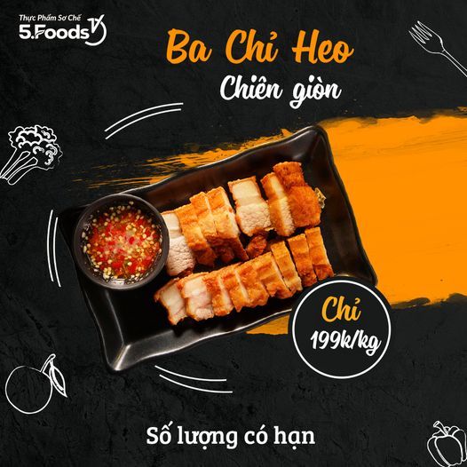 BA CHỈ CHIÊN GIÒN - MÓN NGON CÁCH VÀI BƯỚC CHÂN