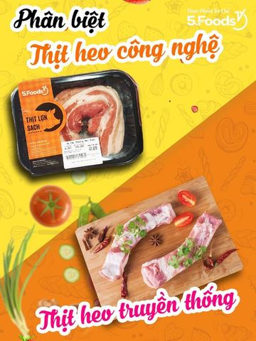 PHÂN BIỆT THỊT HEO TRUYỀN THỐNG VÀ THỊT HEO TƯƠI BAO GÓI KHÍ QUYỂN MAP