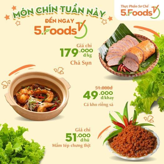 MÓN ĂN CHẾ BIẾN SẴN - TIỆN LỢI CHO CẢ NHÀ !!