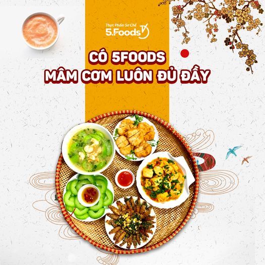CÓ 5FOODS MÂM CƠM LUÔN ĐỦ ĐẦY