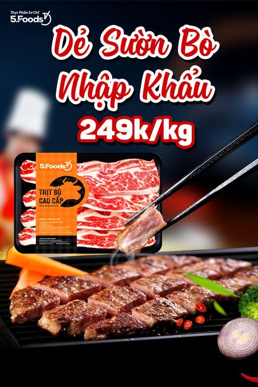 Sườn Bò Nhập Khẩu