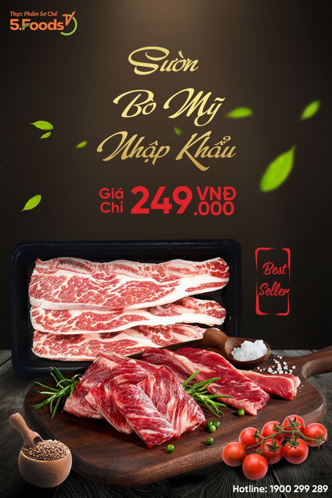 SƯỜN BÒ MỸ NHẬP KHẨU THƯỢNG HẠNG!!!