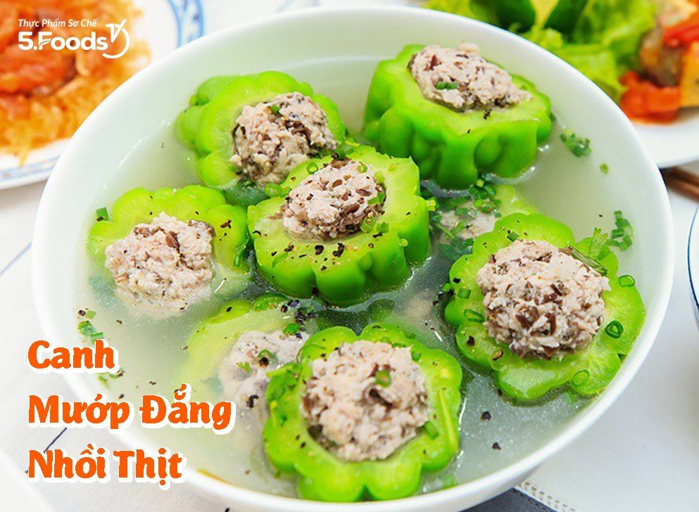 CANH MƯỚP ĐẮNG NHỒI THỊT - NGON NGỌT TỰ NHIÊN