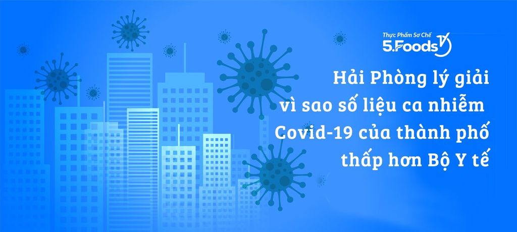 Hải Phòng lý giải vì sao số liệu ca nhiễm Covid-19 của thành phố thấp hơn Bộ Y tế