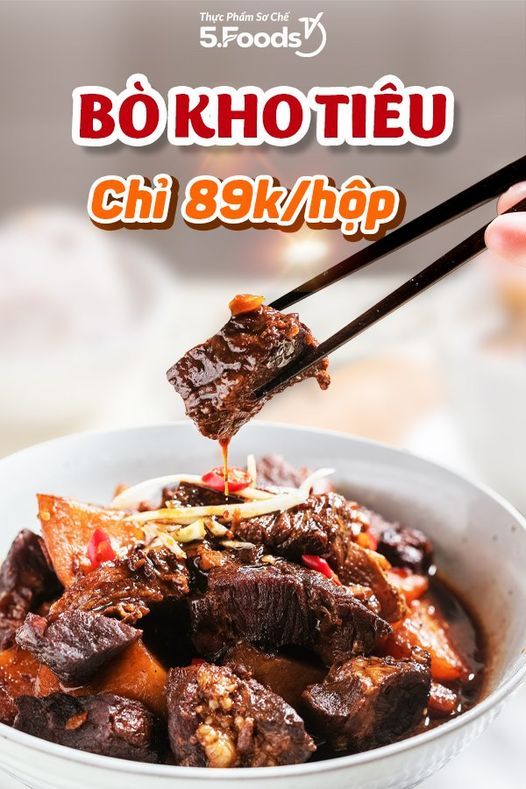 BÒ KHO TIÊU THƠM NGON CAY NỒNG - ĂN CỰC ĐÃ