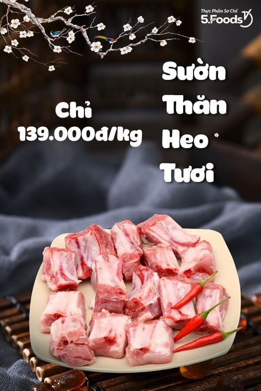 TỚI 5FOODS, THỊT MỀM NGON, TRỌN DINH DƯỠNG