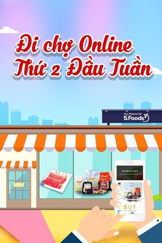 📢ĐI CHỢ ONLINE THỨ 2 ĐẦU TUẦN