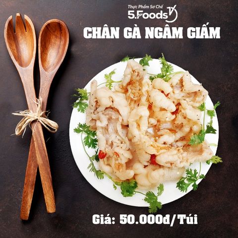 CHÂN GÀ RÚT XƯƠNG NGÂM GIẤM ỚT - LẠ MÀ QUEN