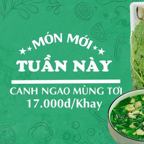 🍲 NGỌT LÀNH BÁT CANH NGAO NẤU RAU MÙNG TƠI🍲