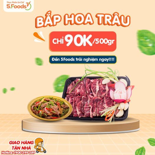 THỊT TRÂU NGON - ĐẾN 5FOODS